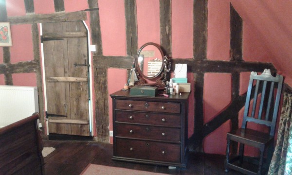 Interior of cottage