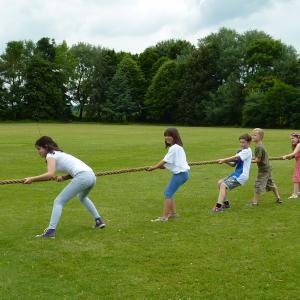 Childrens tug of war
