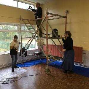 Whepstead Community Centre Decorating 4